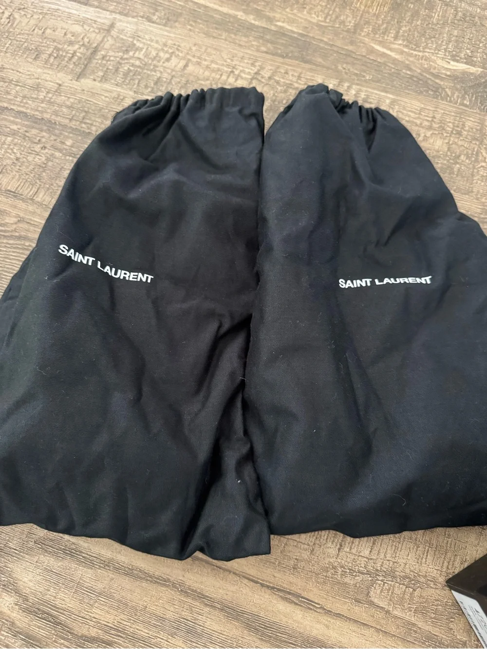 Authentic Saint Laurent Black Canvas Espadrilles sz 34